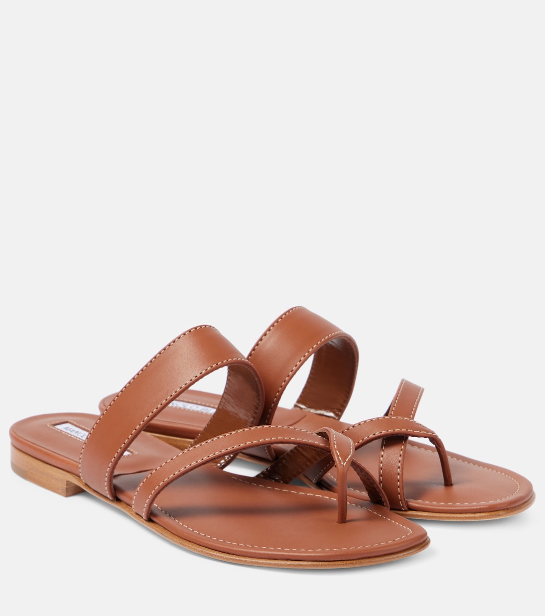 Сандалии Susacru из кожи Manolo Blahnik, 2142 Mbrw