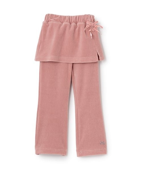 Расклешенные брюки с юбкой Lycee mine, Pink