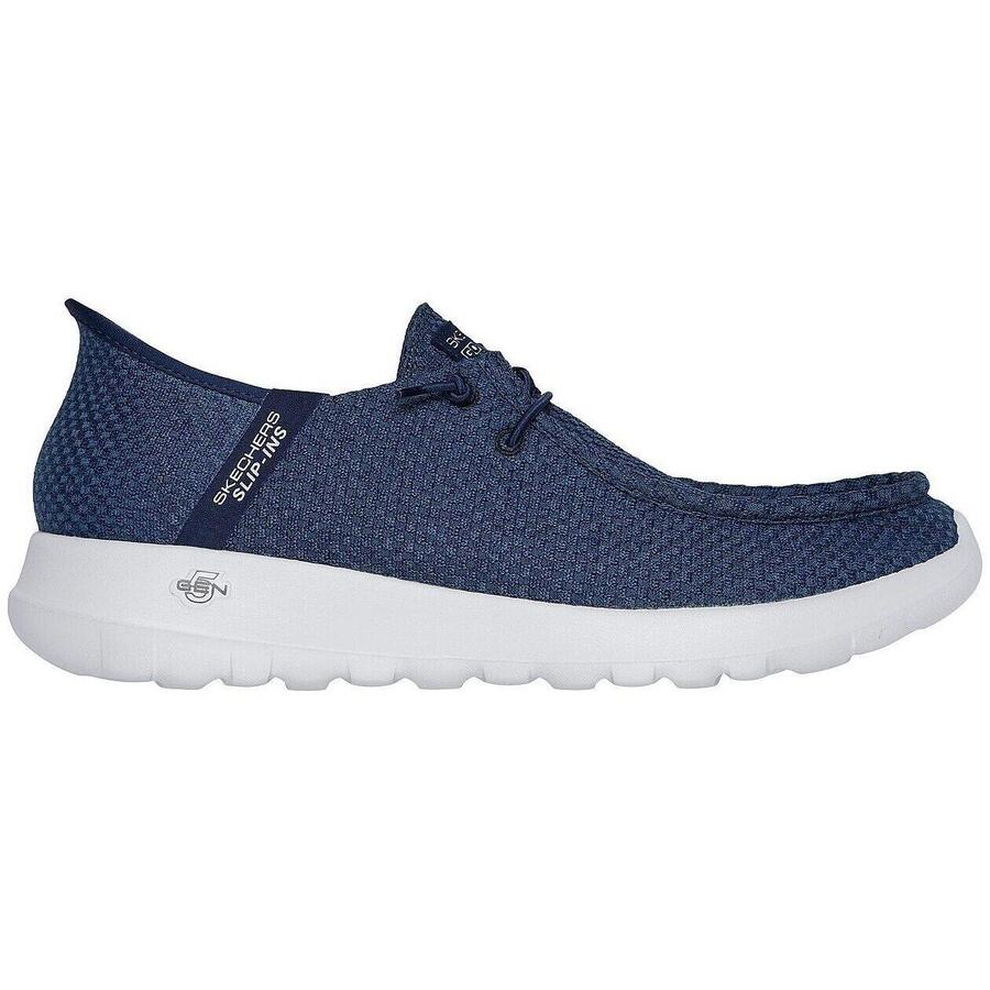 Кроссовки Skechers Go Walk Max - Halyco, синие, мужские — фото 3