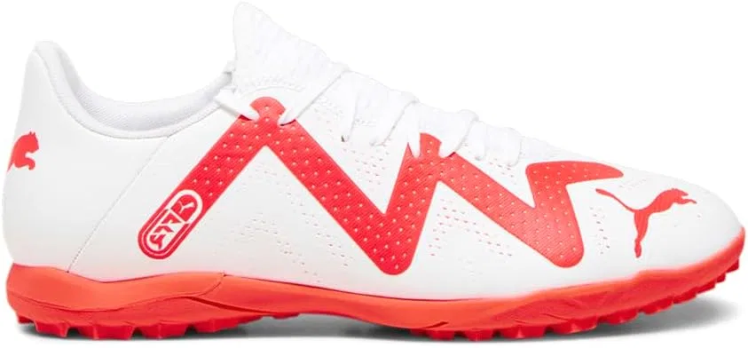 Мужские футбольные бутсы PUMA Future Play TT, 4-Puma White Fire Orchid — фото 2