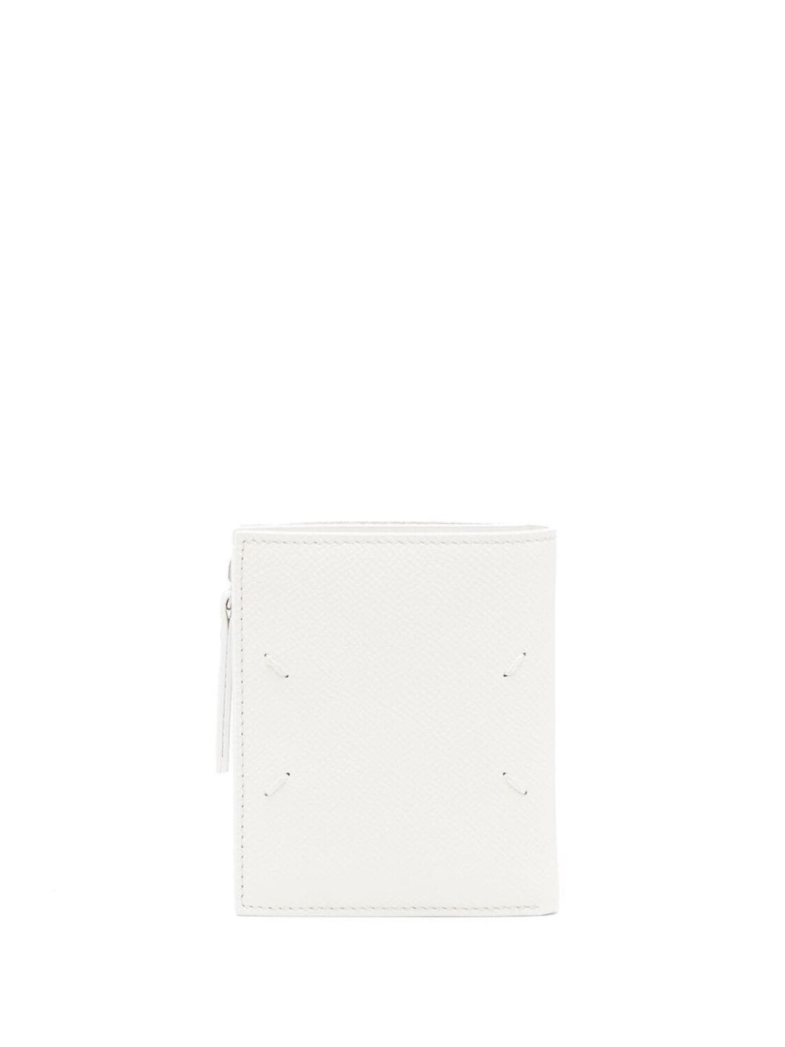 

Maison Margiela кошелек с декоративной строчкой, белый