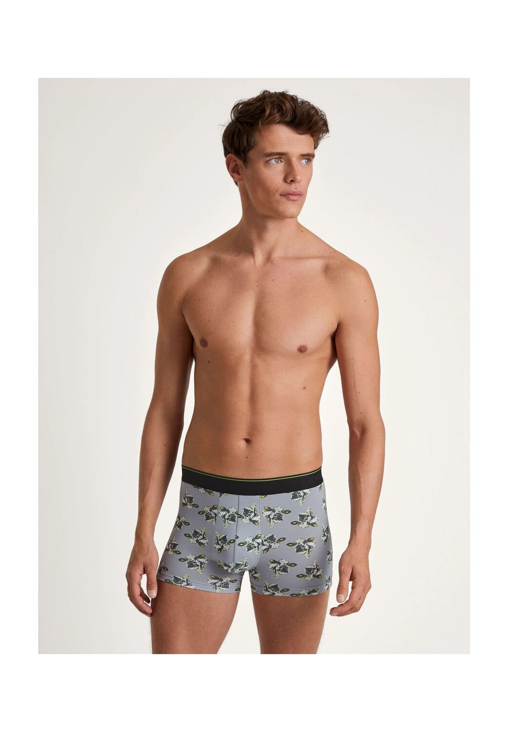 

Swiss Edition Брюки короткие, мужские с эластичным поясом CALIDA, цвет 952 Sleet Grey