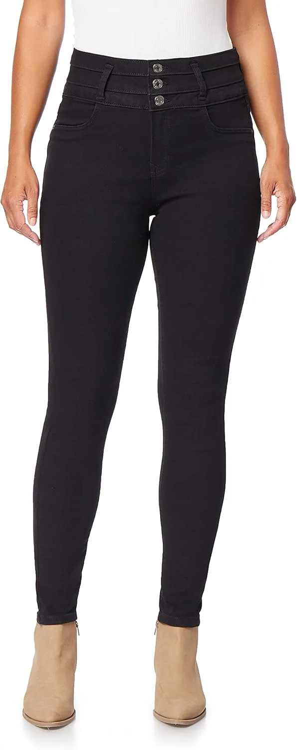 

Angels Forever Young Evershape Skinny Jeans для женщин - средняя посадка, фигуроформирующий стрейч
