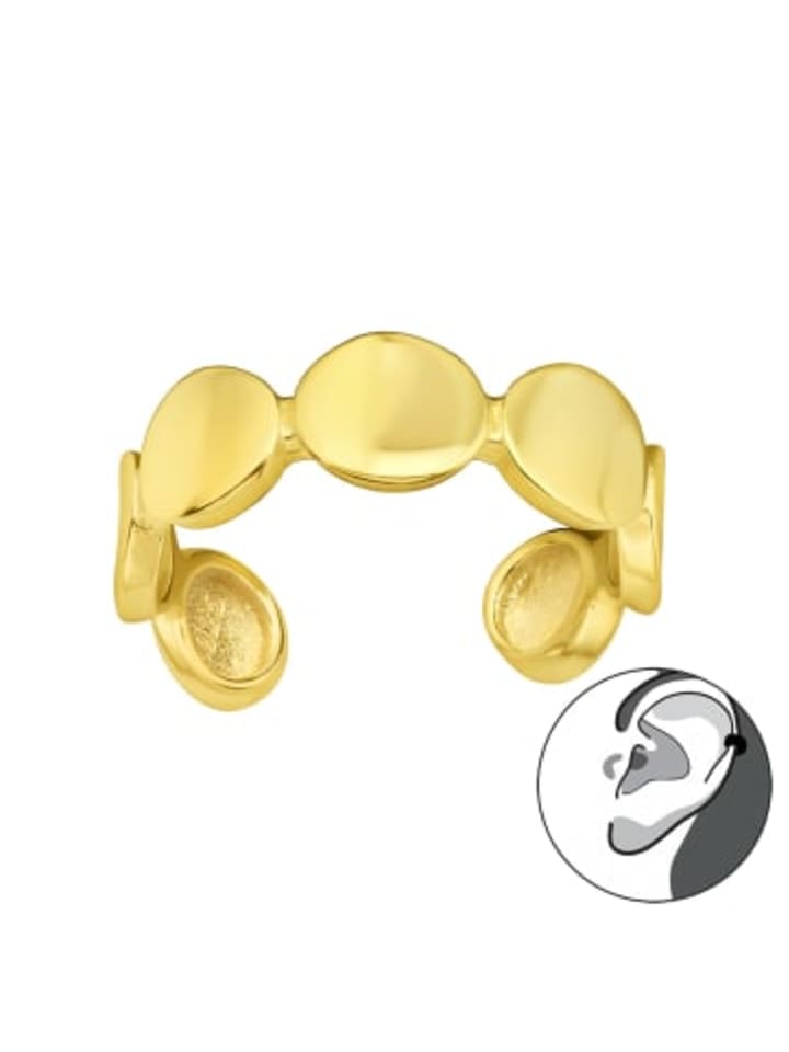 

Alexander York Серьги Ear Cuff PLÄTTCHEN in Gold in gold