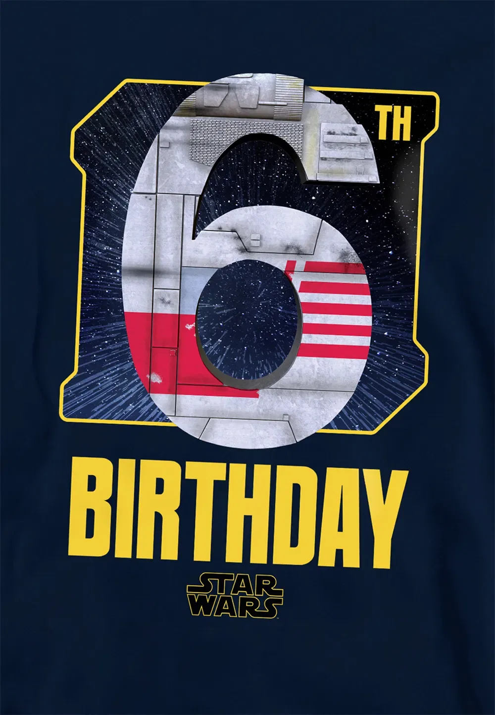 Детский худи Star Wars X-wing, Disney, темно-синий — фото 2