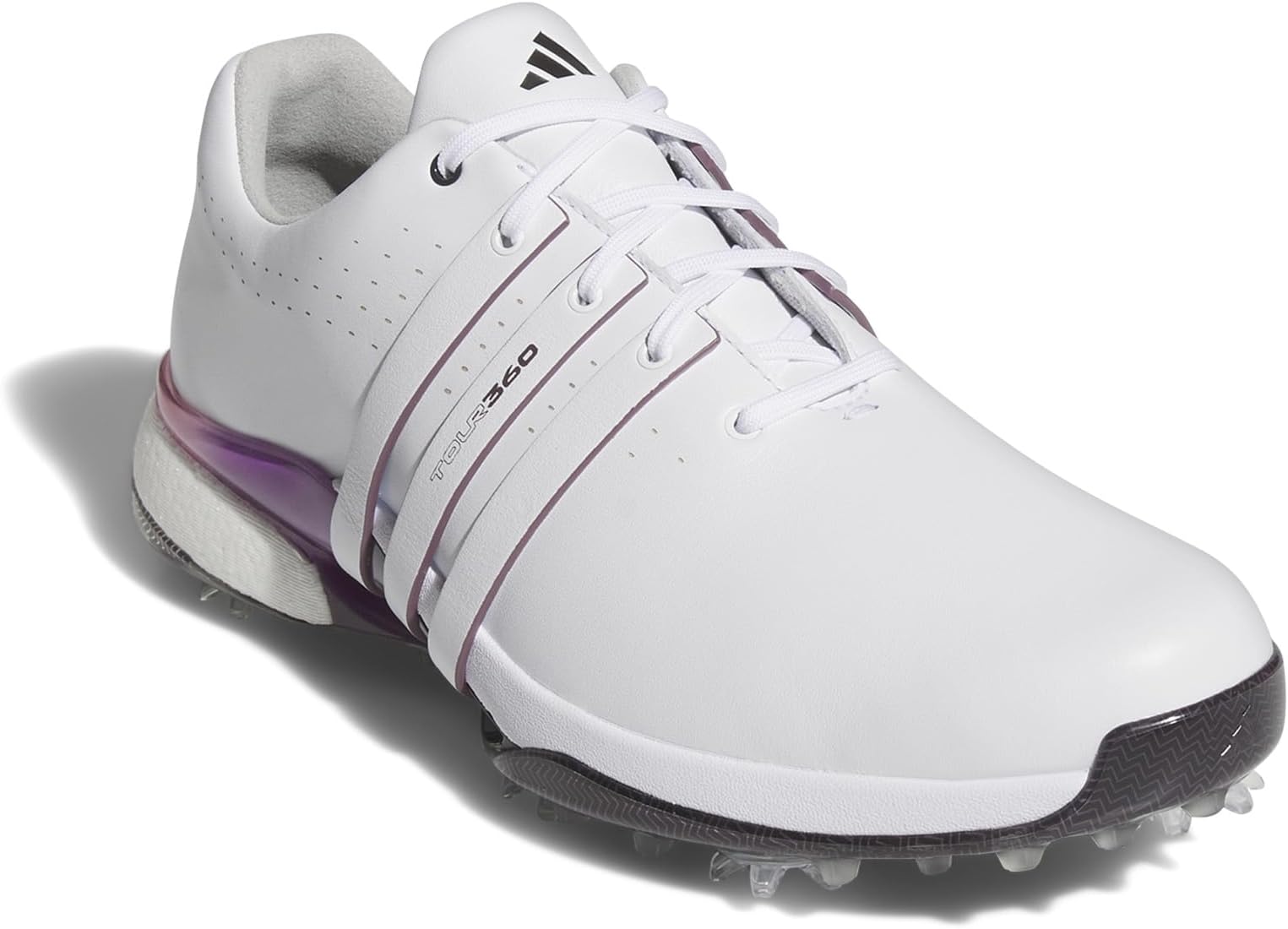 

Кроссовки Adidas Golf Tour360 24 Golf Shoes, Footwear White/Shadow Fig/Auro Black