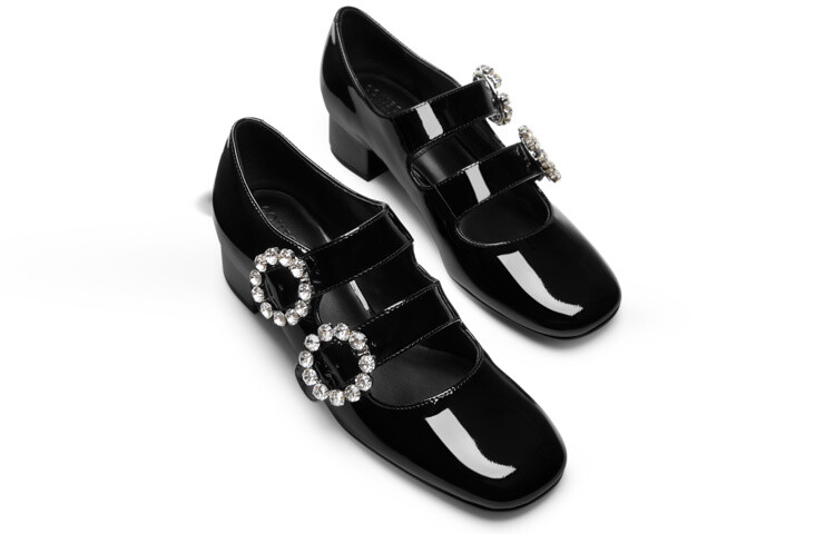 Туфли CHARLES&KEITH Mary Jane Shoes Women's Low-Top — фото 3