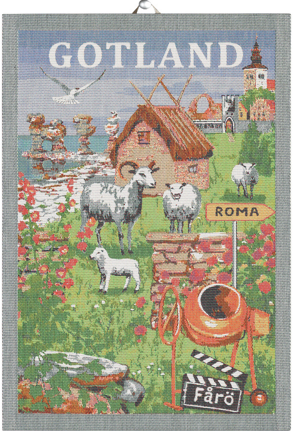 

Кухонное полотенце Ekelund, 35x50 см, многоцветный