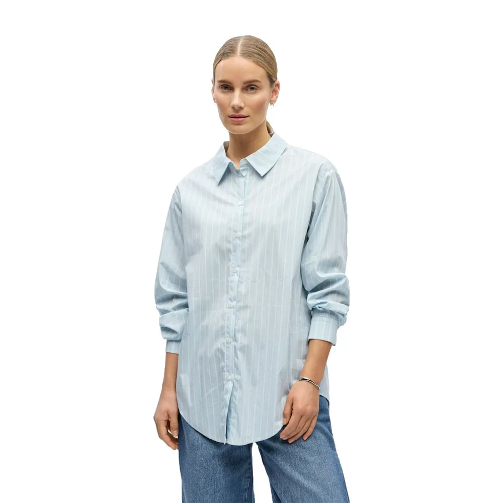 

Рубашка с длинным рукавом Object Tutta Lo, синий