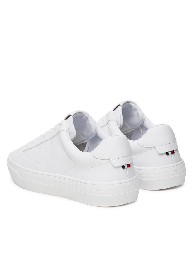 Кроссовки Premium Dress Cupsole FM0FM05572 Tommy Hilfiger, белый — фото 3