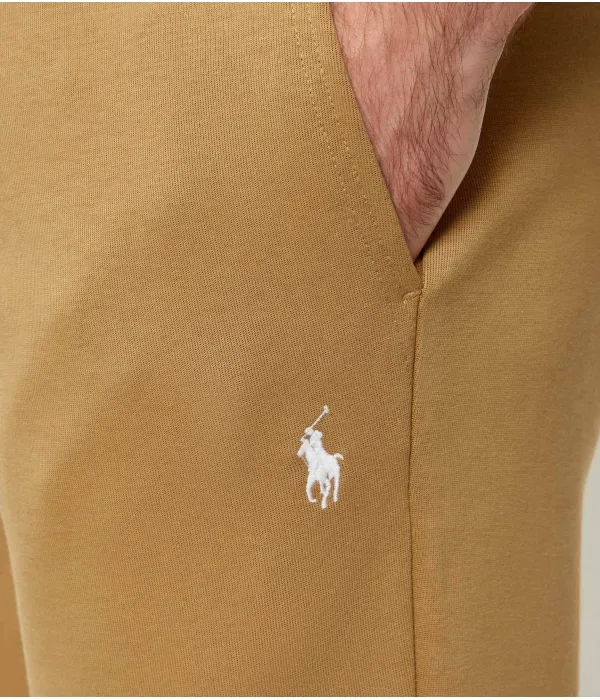 Спортивные штаны slim fit Polo Ralph Lauren, бежевый — фото 4