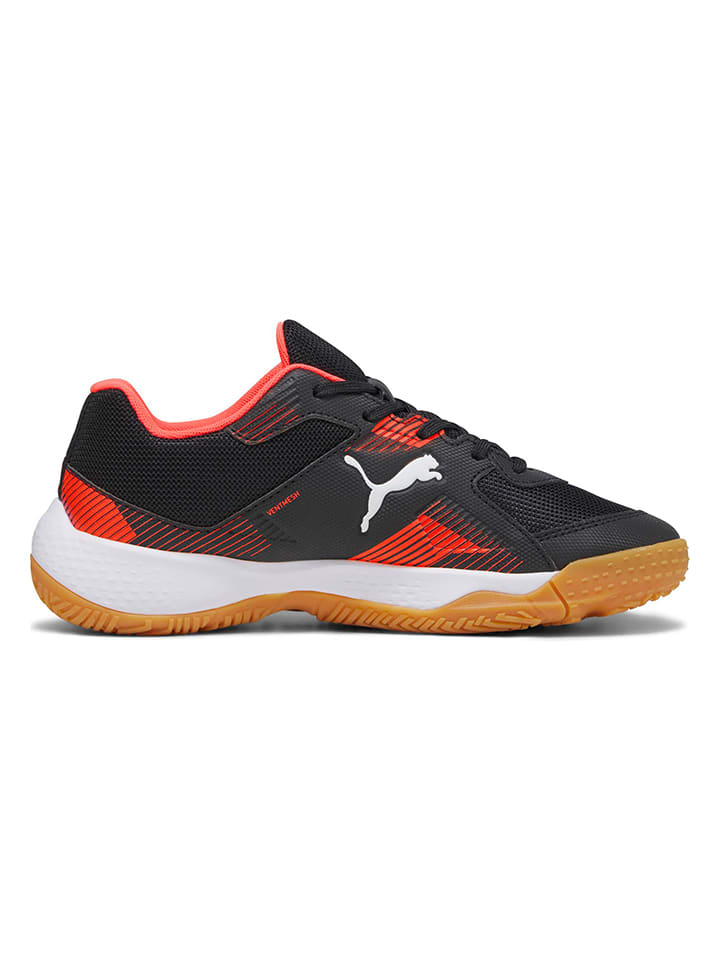 Puma Кроссовки "Solarflash Jr II" черно-красного цвета — фото 3