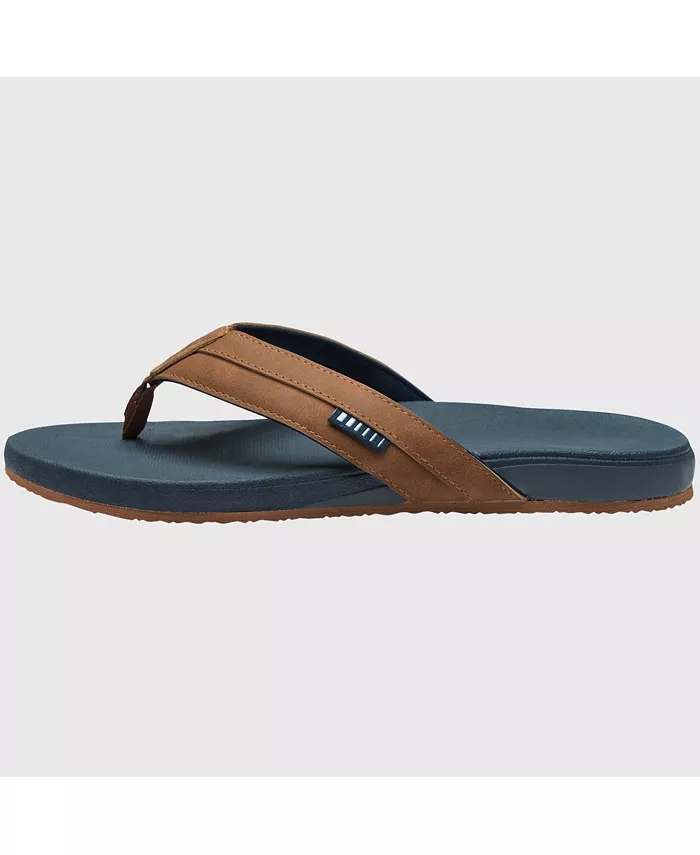 Мужские шлепанцы Trey Flip Flops с амортизирующей подошвой из EVA, удобные пляжные сандалии Alpine Swiss — фото 2