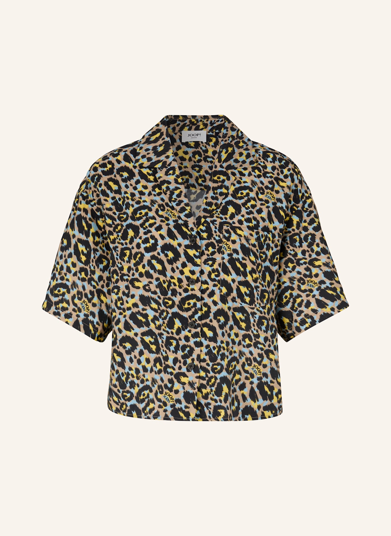 

Рубашка блузка Joop! Jeans, мультиколор