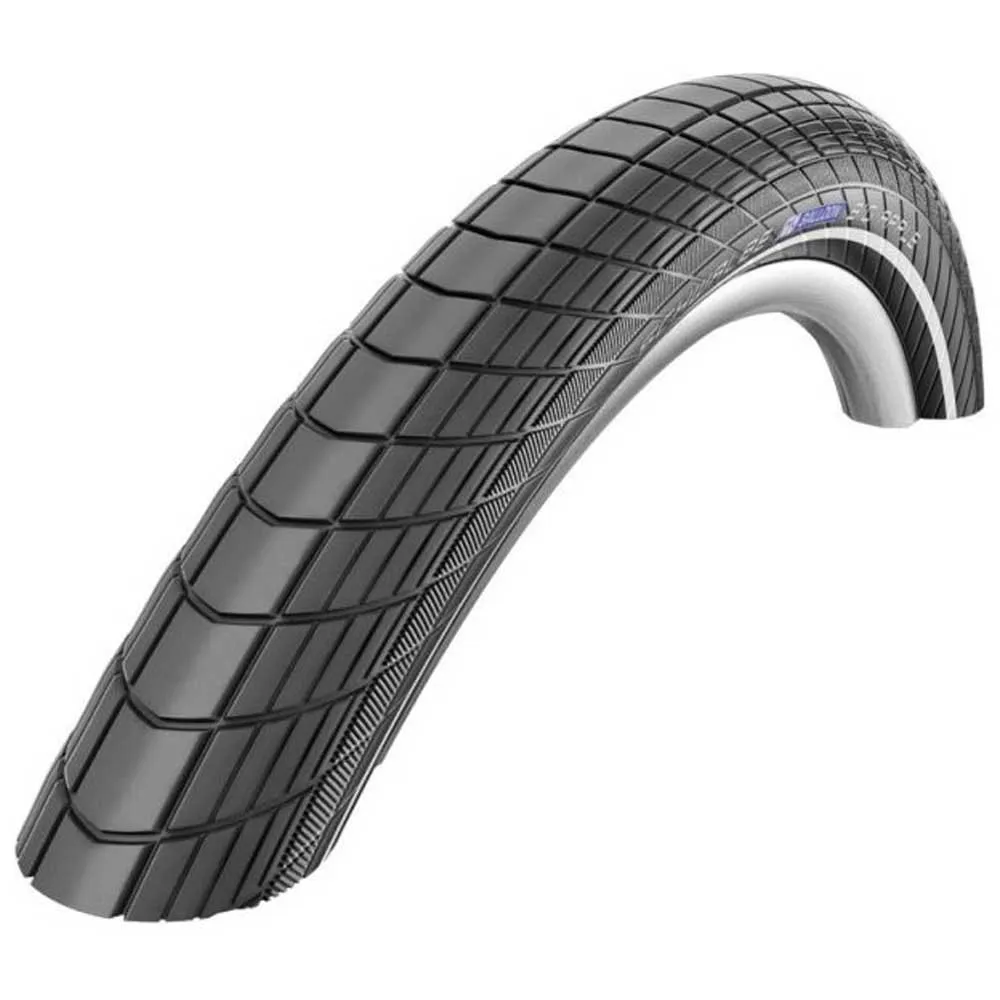 

Жесткая городская шина Schwalbe Big Apple HS 430 RaceGuard 24´´ x 2.00, черный