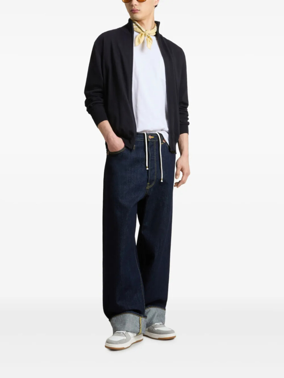 

Кардиган из хлопка Woolrich, синий