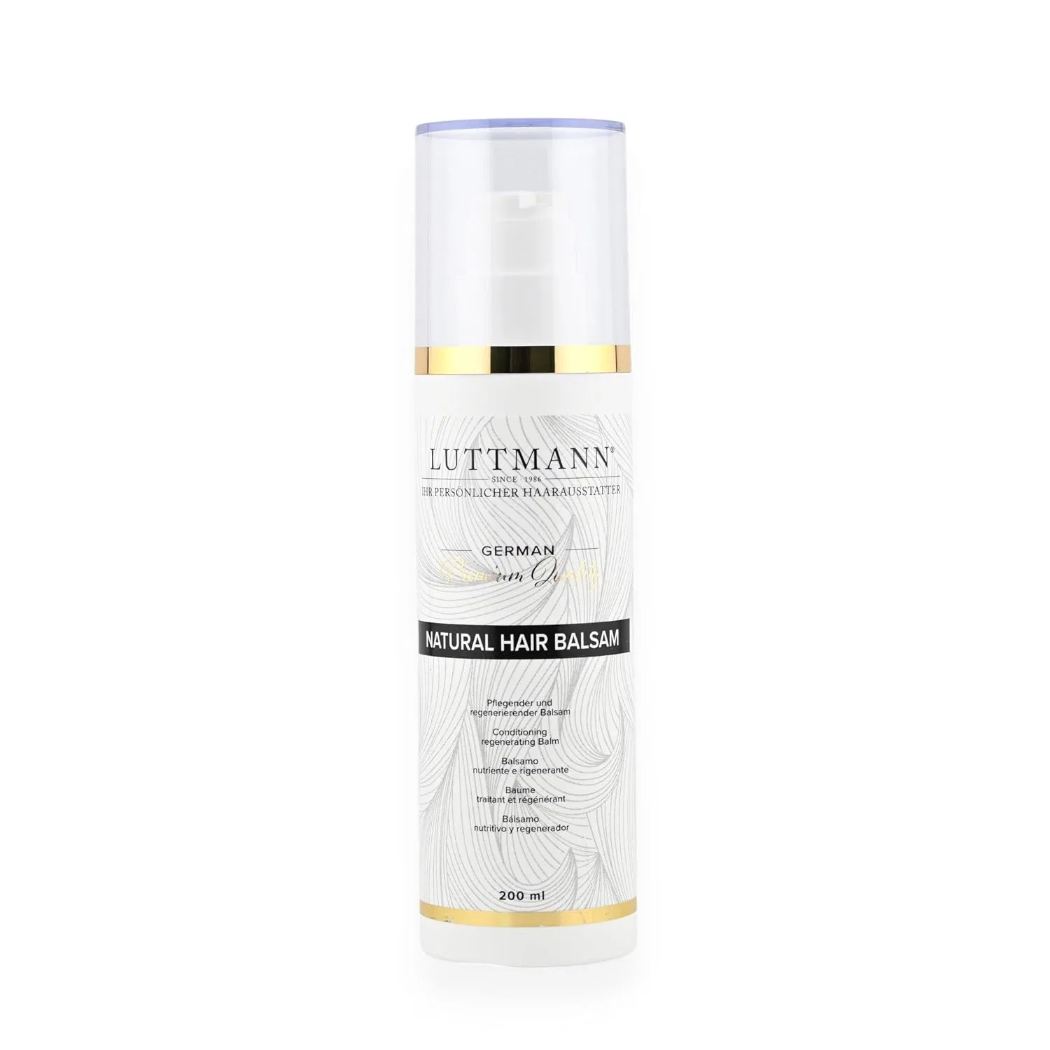Натуральный бальзам для волос LUTTMANN Natural Hair Balm 200 мл Luttmann