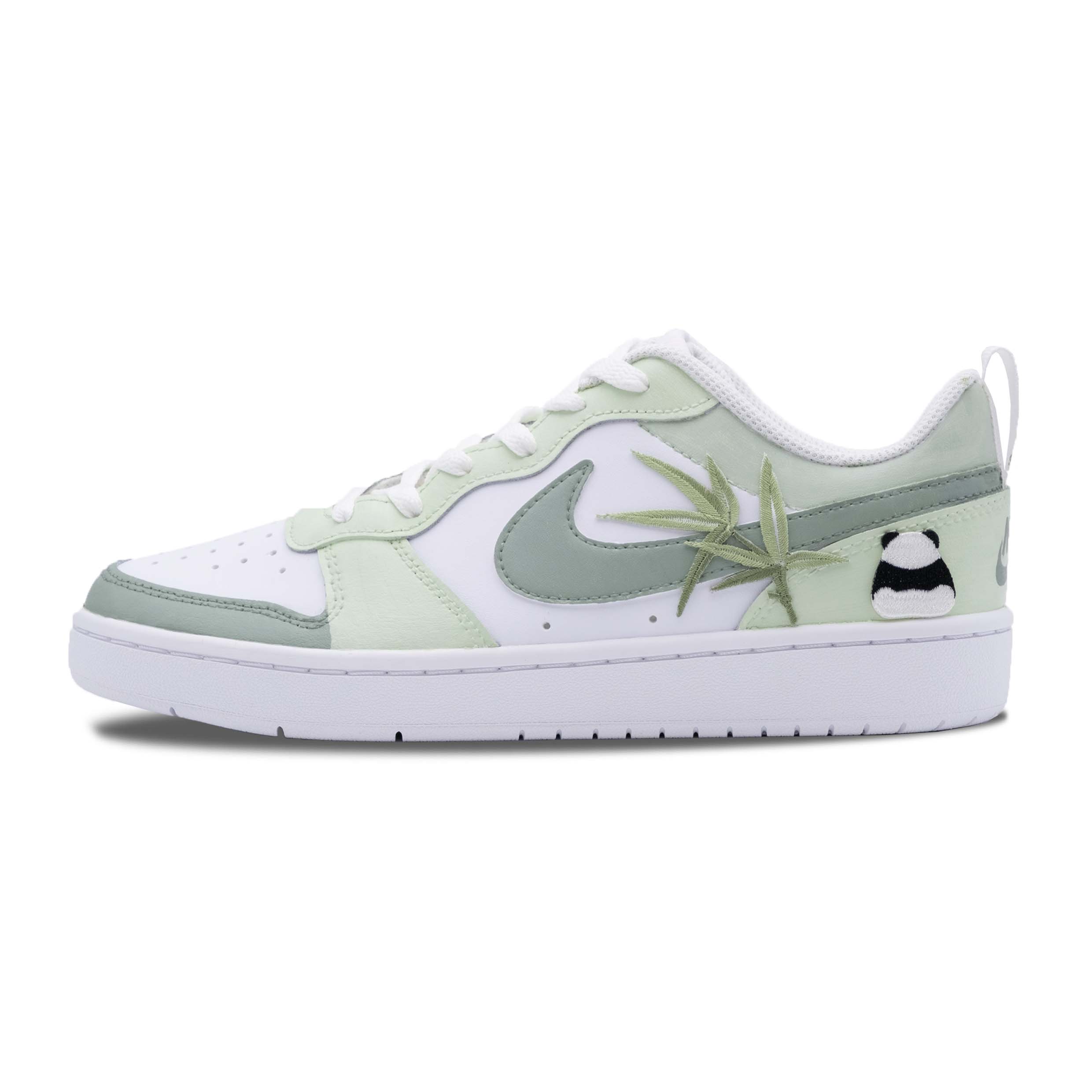 

Кроссовки Nike Court Borough Skateboard Shoes Women's Low-Top White/Green, Зеленый, Кроссовки Nike Court Borough Skateboard Shoes Women's Low-Top White/Green