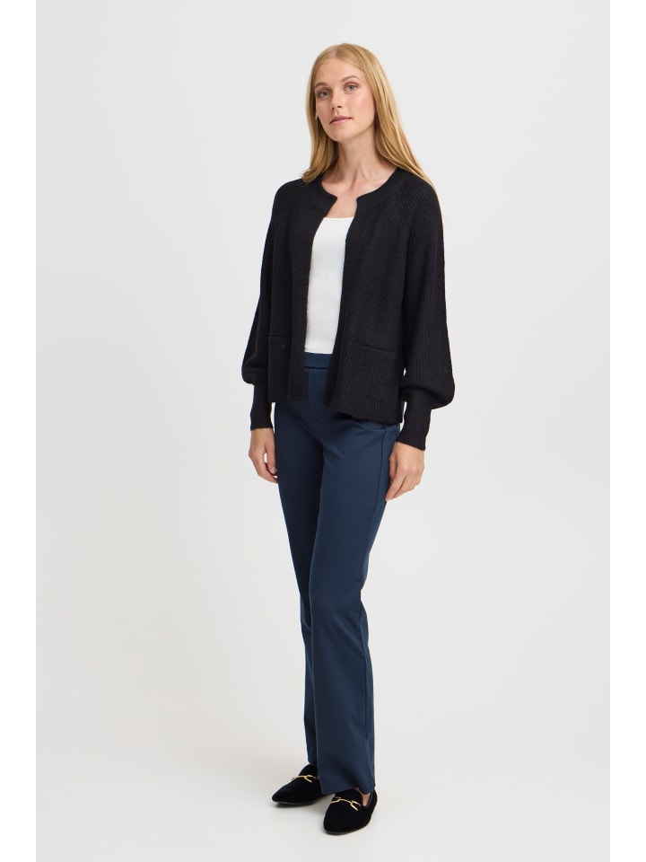 

Fransa Кардиган FRERETTA прямого кроя, черный