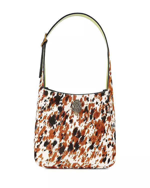 

Маленькая сумка-хобо для бомжей Kurt Geiger London, бежевый