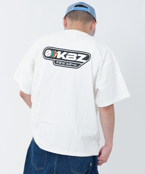 

Футболка, крой оверсайз, бренд KEBOZ, цвет белый