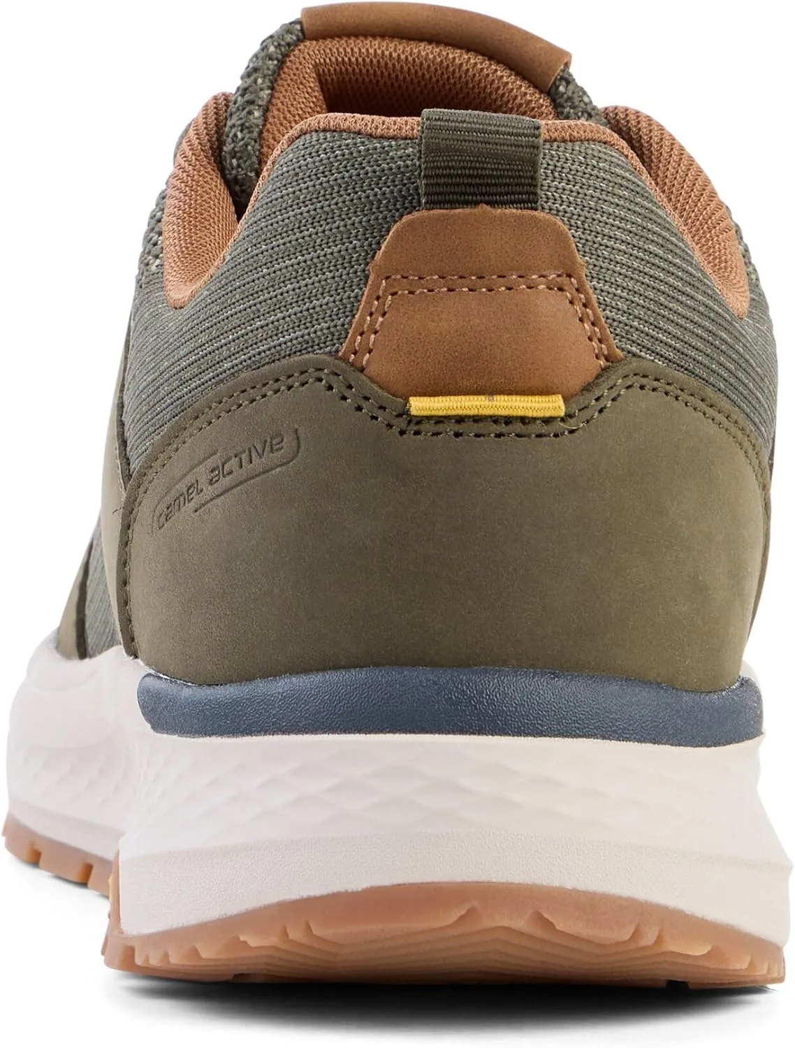 Низкие кроссовки Camel active мужские полуботинки, съемная стелька, хаки — фото 4