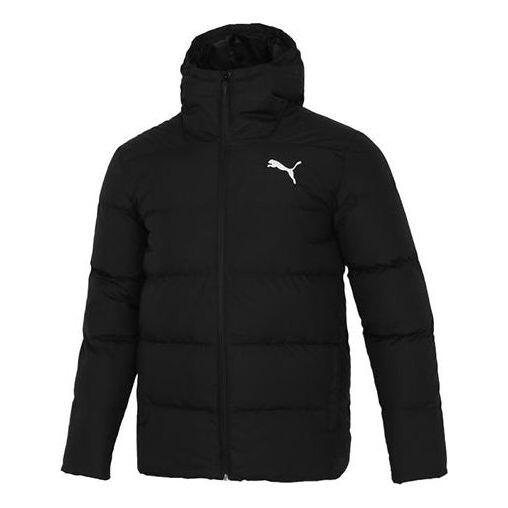 

Куртка logo down jacket 'black' Puma, черный