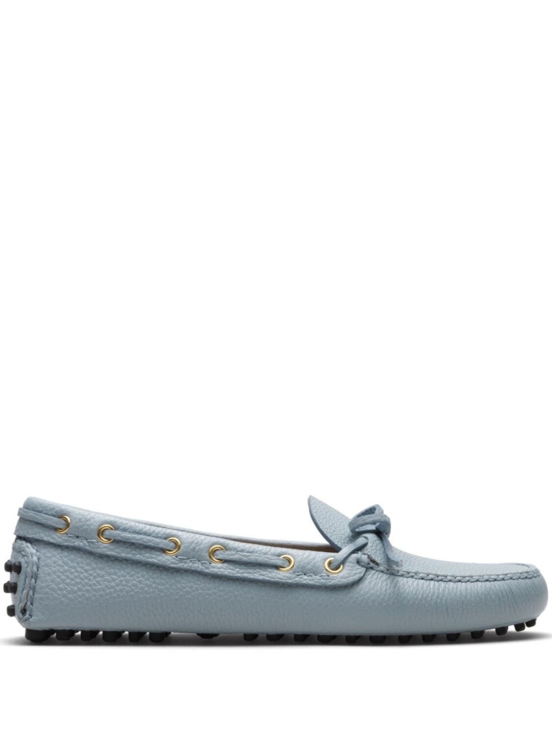 Car Shoe мокасины из зернистой кожи, синий