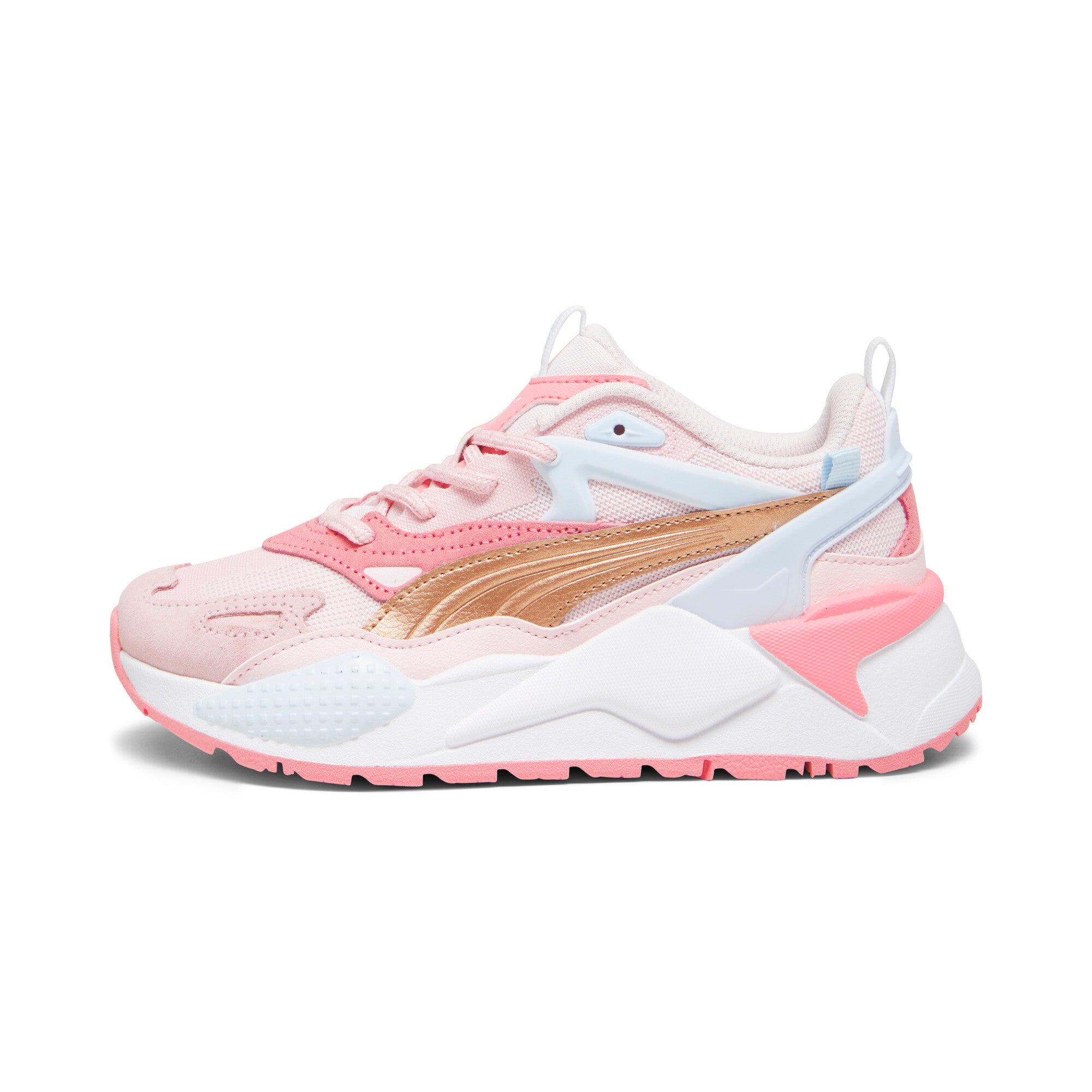 

Кроссовки PUMA RS-X Efekt Metallic для больших детей, цвет frosty pink/gold