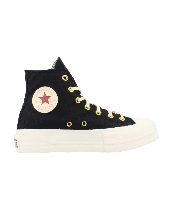 

Высокие кроссовки женские Converse, черный