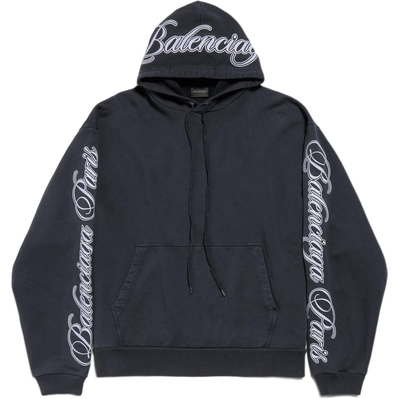 

FW25 Свитшот Loose Fit Мужской Balenciaga, черный