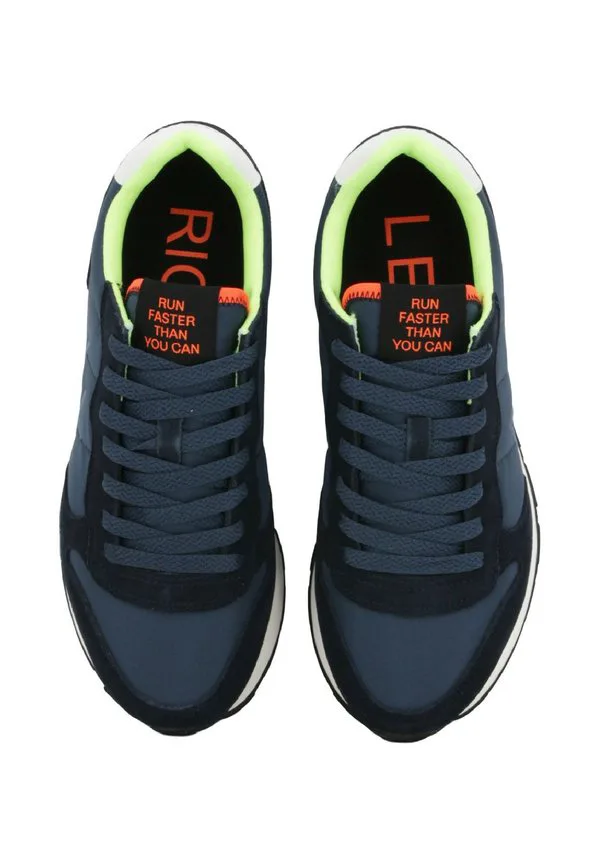 Низкие флуоресцентные кроссовки tom Sun68, Navy Blue — фото 3