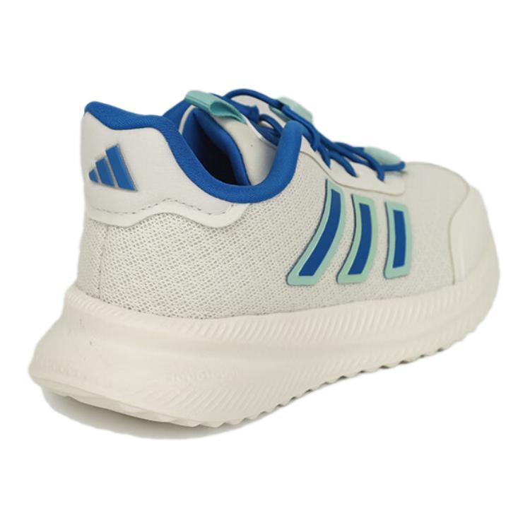 Adidas X_PLRPATH Износостойкие низкие детские кроссовки для тренировок белого и синего цвета — фото 4