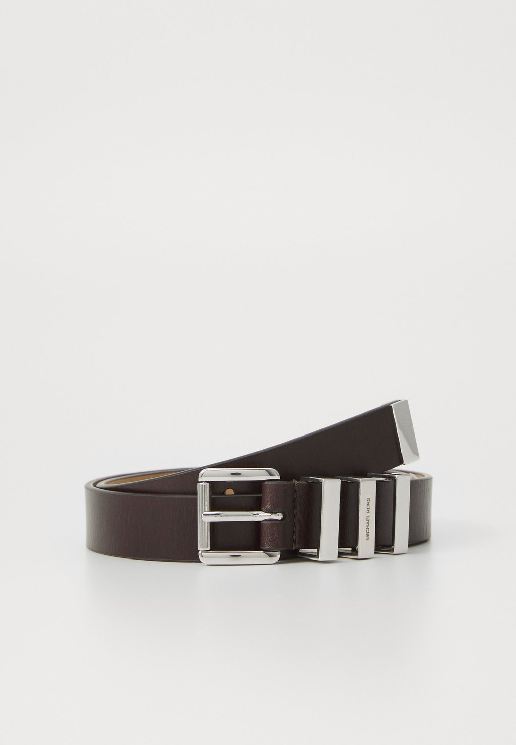 

Пояс BELT WITH KEEPERS MICHAEL Michael Kors, коричневый