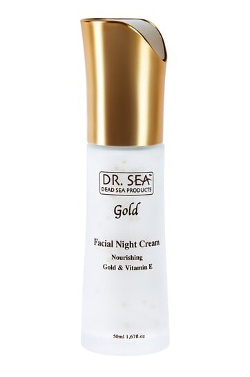 Крем для лица Dr. Sea — Питательный ночной с золотом и витаминами. Е, 50 мл — фото 2
