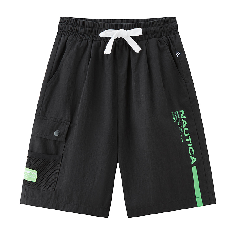 

Короткие шорты для младших школьников Grade School NAUTICA, черный