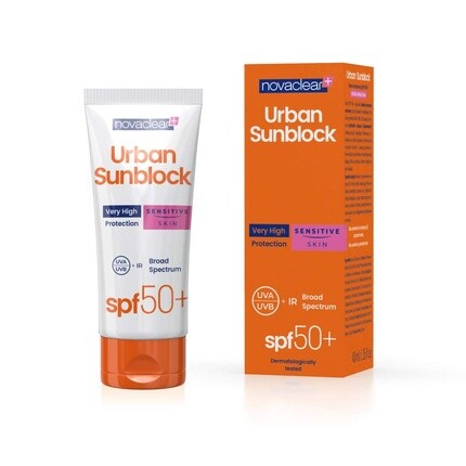 Крем для лица Novaclear с SPF 50+ для чувствительной кожи 40мл, Equalan Pharma