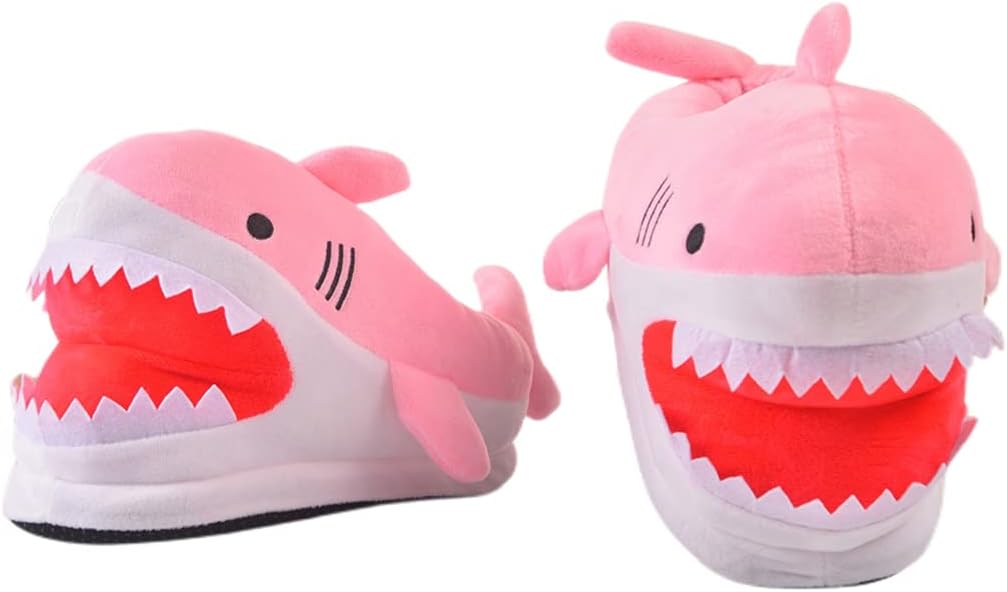 

Женские хлопковые тапочки с мультяшными животными, взрослые теплые плюшевые тапочки, мужские домашние тапочки, зимние теплые тапочки, тапочки-хомячки Wyike, розовый