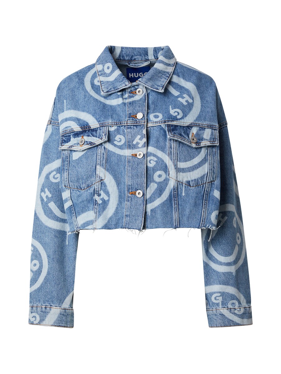 

Куртка межсезонная HUGO Lou, цвет Blue denim/Light blue