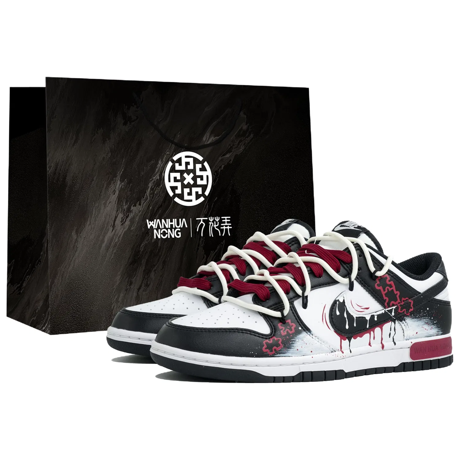 Кроссовки Nike Dunk Retro Black Red