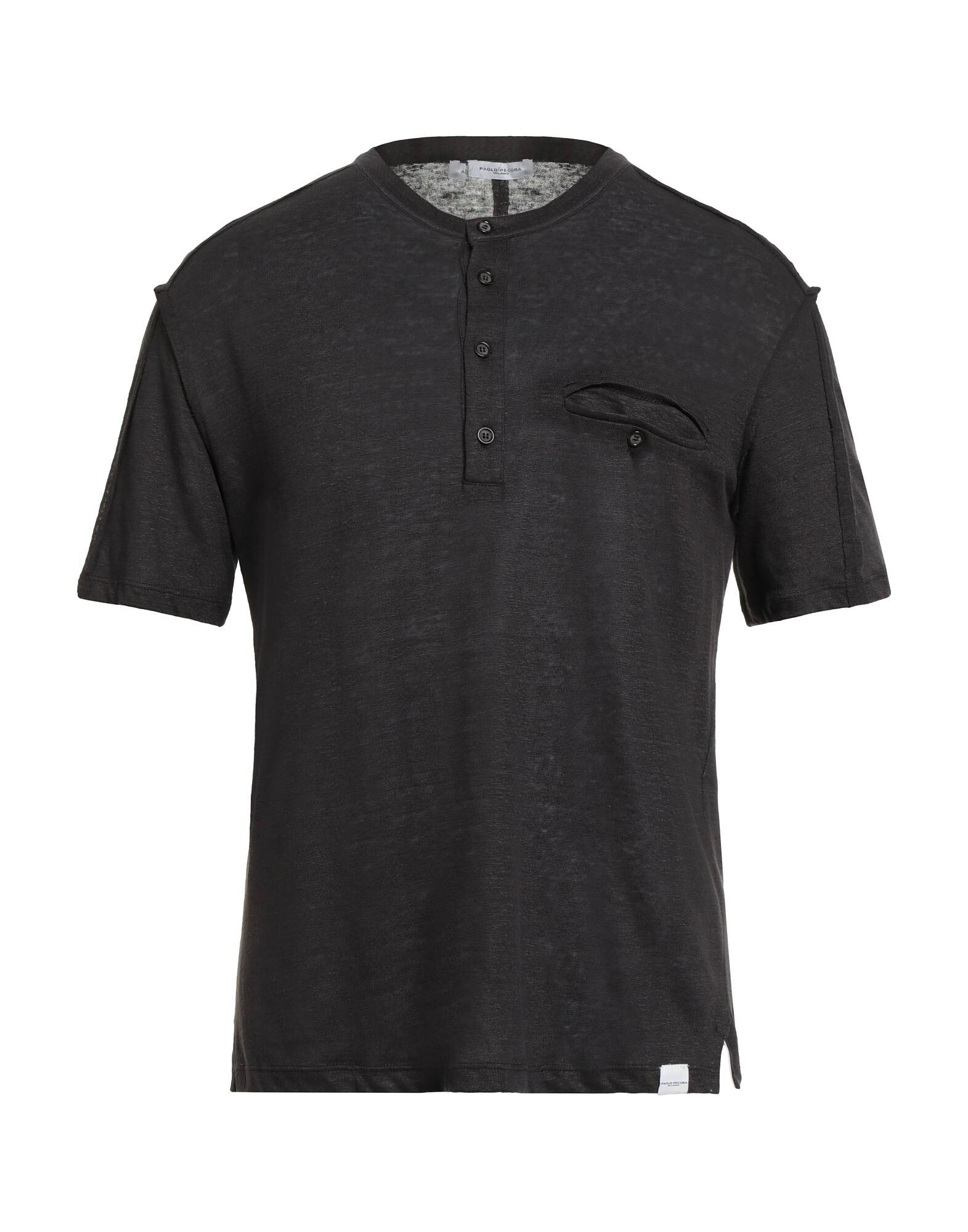 

Футболка Paolo Pecora, угольно-серый