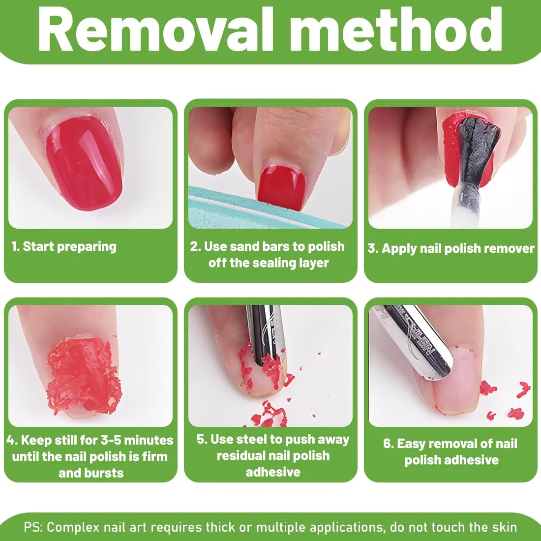 Средство для снятия гель-лака Magic Nail Polish Remover с пилкой ‎Ayvruop — фото 3