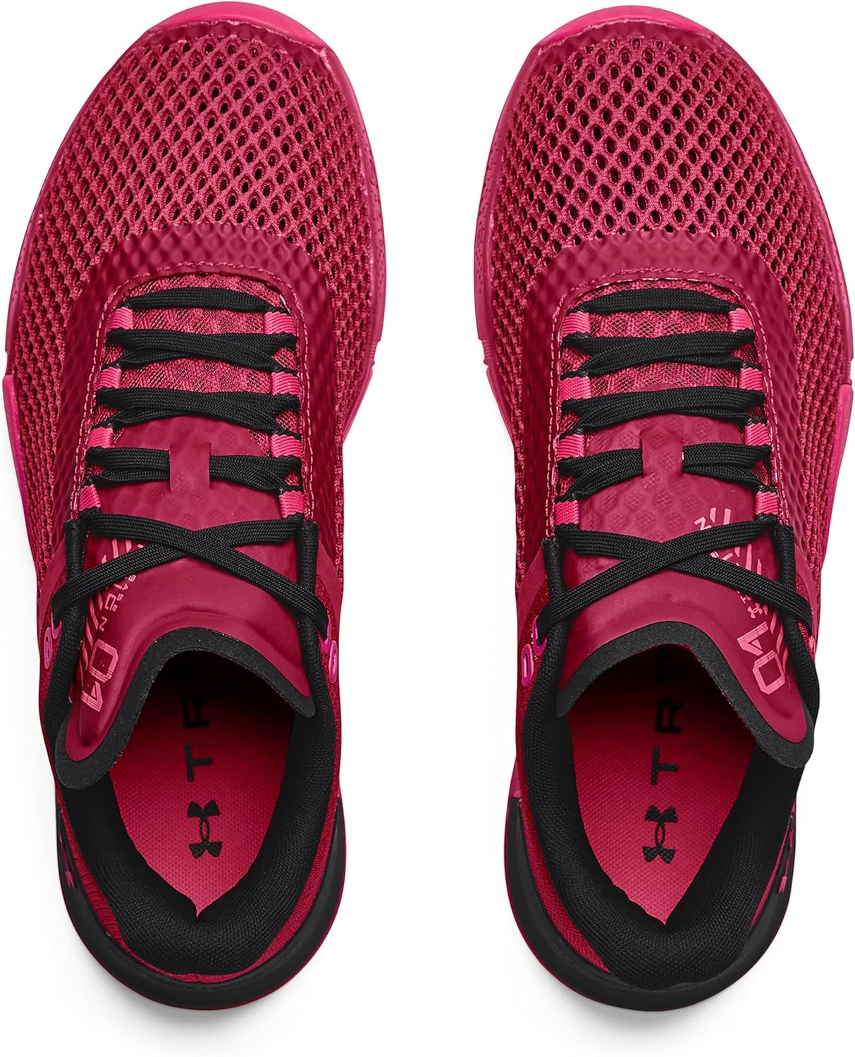 Under Armour мужские кроссовки TriBase Reign 4 Lace-Ups для тренировок или спортзала | 3025052-002, Pink — фото 4