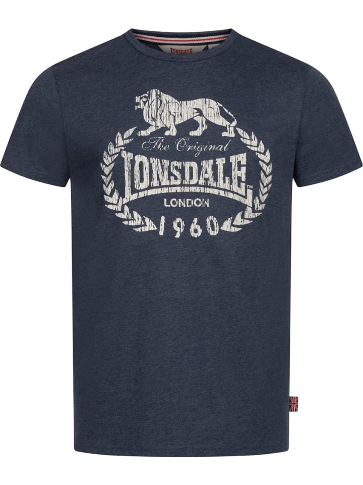

Футболка Ollie T-Shirt schmale Passform Lonsdale, синий