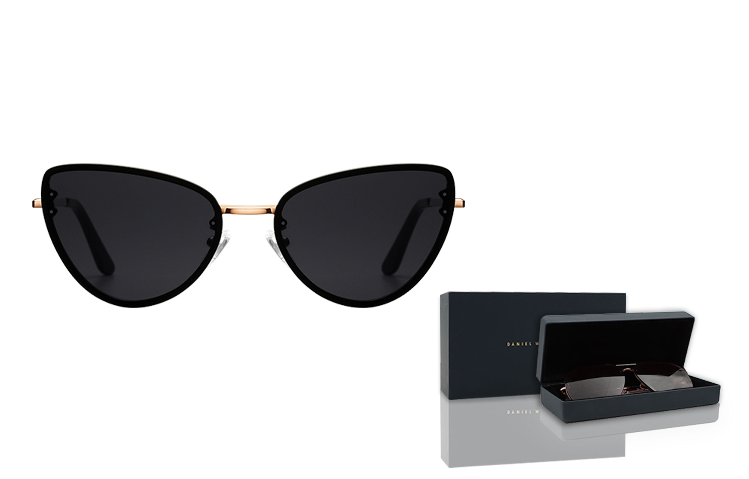 

Аксессуары Daniel Wellington Солнцезащитные очки из нержавеющей стали Irregular Shape Unisex DW/DanielWellington