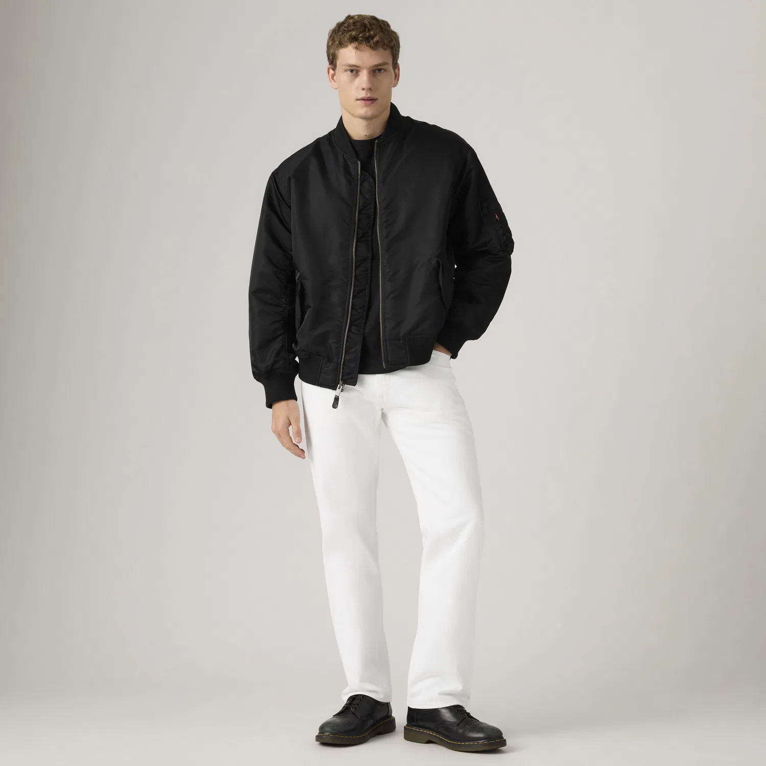 Мужские джинсы прямого кроя 555 Levi's, White