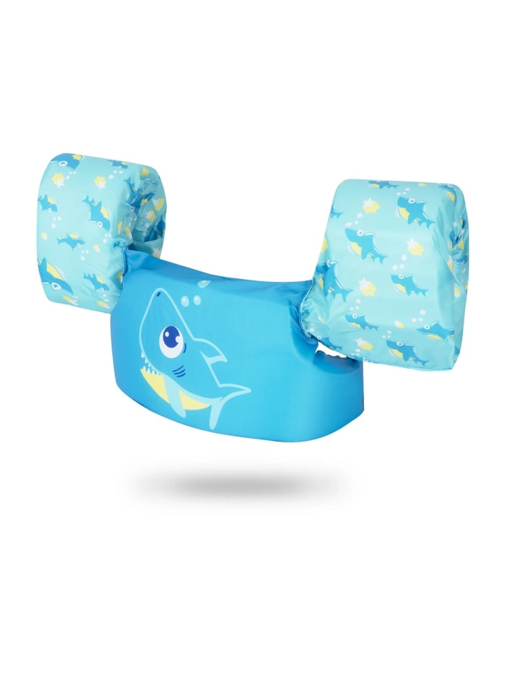 

COFI 1453 Нарукавники для плавания для малышей (1-3 года) - спасательный жилет 10-19 кг, синий