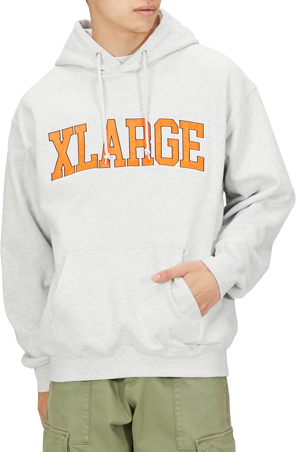 

Толстовка с капюшоном размера XLARGE, толстовка с капюшоном с логотипом колледжа, мужская, пепельный