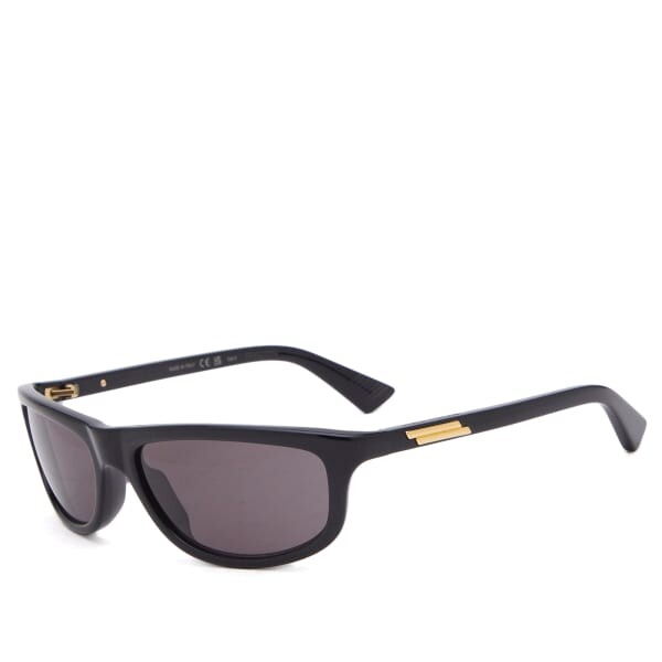 

Солнцезащитные очки Bottega veneta slim band Bottega Veneta Eyewear, черный