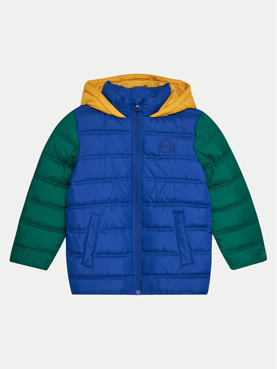 

Пуховик стандартного кроя United Colors Of Benetton, мультиколор